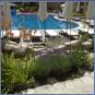 View of one of the pools at Garden of Eden St. Vlas