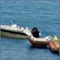 boats for hire at Garden of Eden St. Vlas